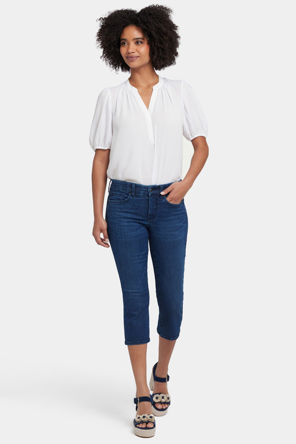 Nydj Waist-Match™ Marilyn Straight Crop Jeans
