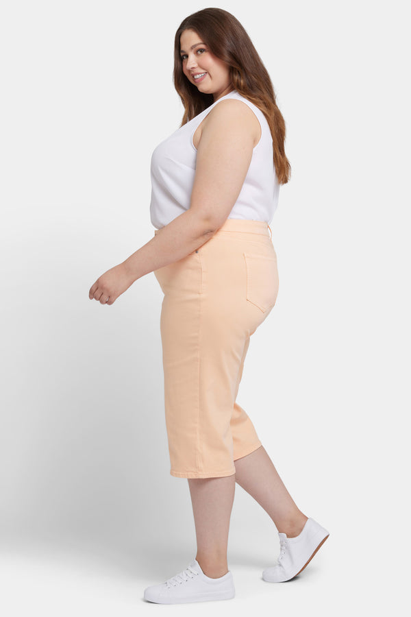 Nydj Wide Leg Pedal Pusher Jeans In Plus Size