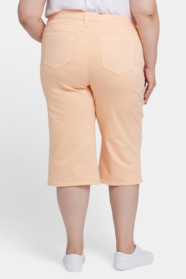 nydj Wide Leg Pedal Pusher Jeans In Plus Size