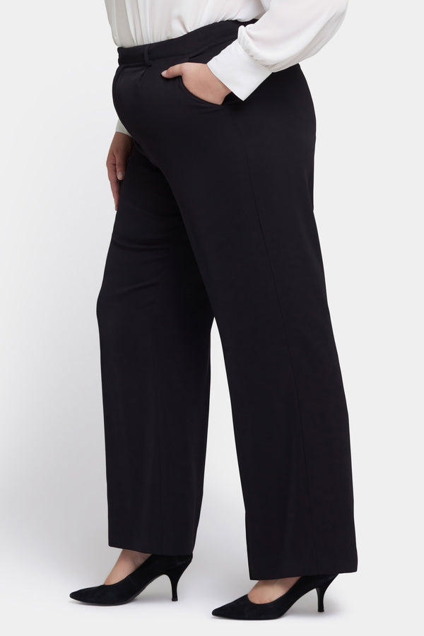 Nydj Wide Leg Trouser Pants In Plus Size