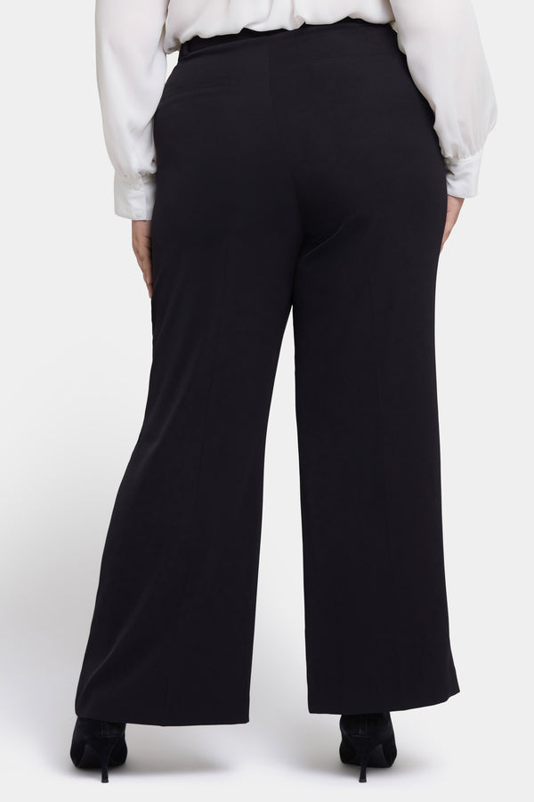 nydj Wide Leg Trouser Pants In Plus Size