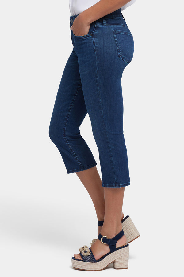 Nydj Waist-Match™ Marilyn Straight Crop Jeans In Petite