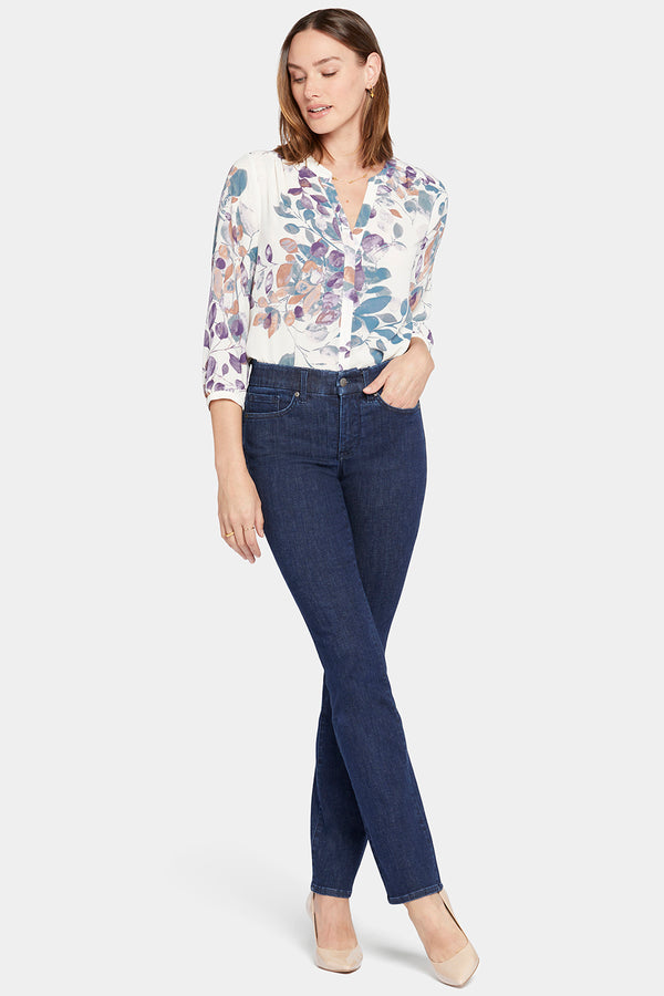 Nydj Waist-Match™ Marilyn Straight Jeans In Petite