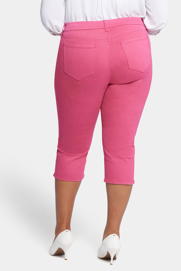 nydj Waist-Match™ Slim Straight Crop Jeans In Plus Size