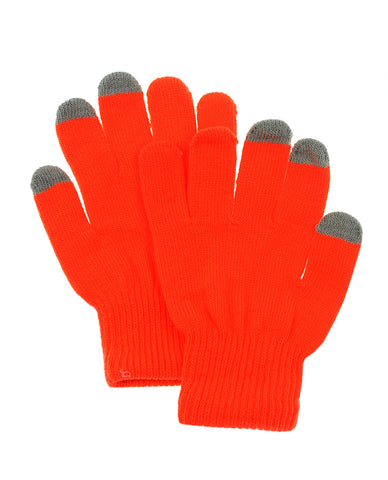 Nyfashion101 Bright Neon Colored Everyday Use Stretchable Touch Screen Magic Gloves