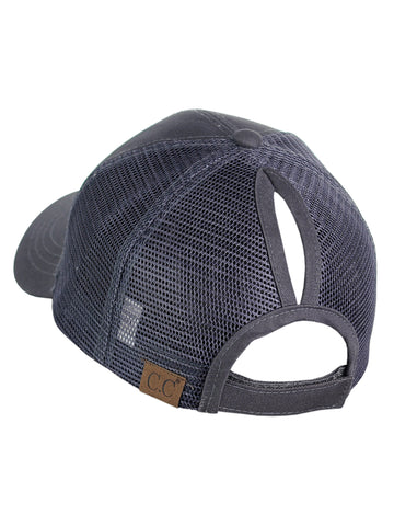 Nyfashion101 C.C Ponycap Color Changing Embroidered Quote Adjustable Trucker Baseball Cap Good Vibes