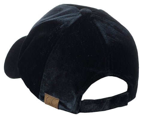 Nyfashion101 C.C Unisex Soft Velvet Crushable Blank Adjustable Baseball Cap Hat