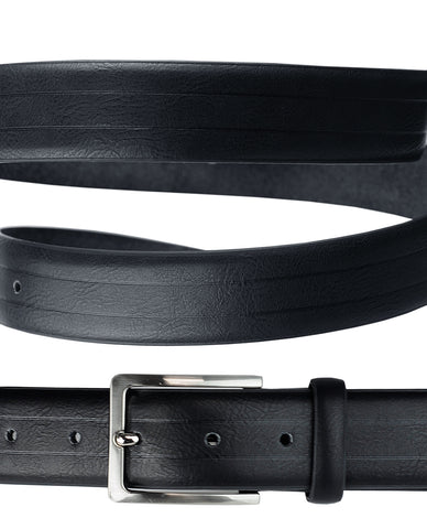 Nyfashion101 Eurosport Men's Bonded Leather Classic Style Cut-To-Fit Belt With Square Buckle