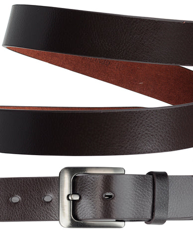 Nyfashion101 Eurosport Men's Bonded Leather Cut-To-Fit Classic Belt With Metal Square Buckle FDL018