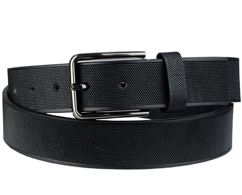 Nyfashion101 Eurosport Men's Textured Bonded Leather Casual Cut-To-Fit Belt With Square Buckle