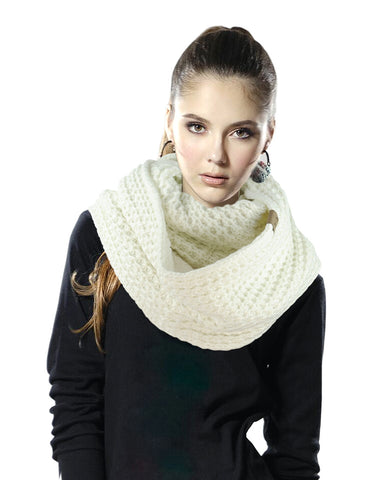 nyfashion101 Exclusive Warm Chunky Knit Sherpa Lined Winter Infinity Scarf nyfashion101 Exclusive Warm Chunky Knit Sherpa Lined Winter Infinity Scarf