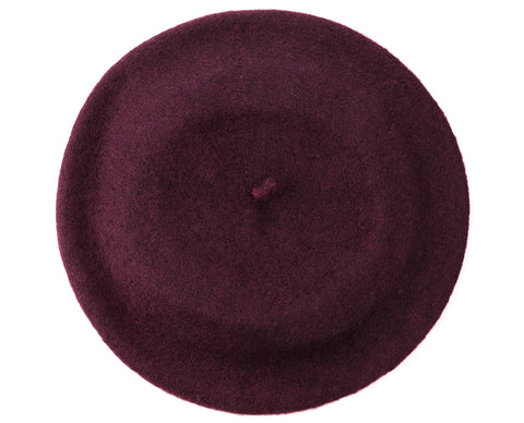 Nyfashion101 French Style Lightweight Casual Classic Solid Color Wool Beret