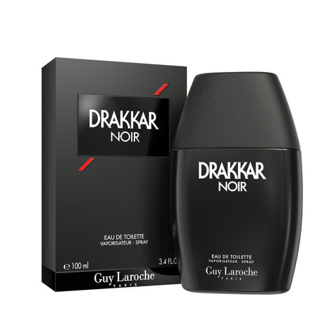 Nyfashion101 Guy Laroche Drakkar Noir Iconic Designer Fragrance Intense & Powerful Eau De Toilette Fougere Blend & Aromatic Spices Long Lasting Mens Cologne Day And Evening Scent