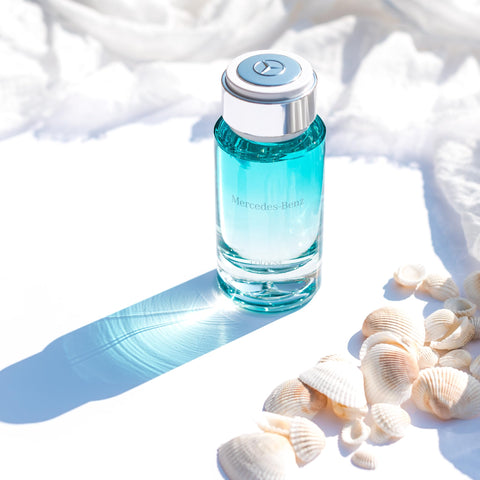 Nyfashion101 Mercedes-Benz For Men - Vetiver Musk Eau De Toilette Cologne For Men - Long Lasting Fragrances With Patchouli Orange Pink Pepper - 0.84 Oz