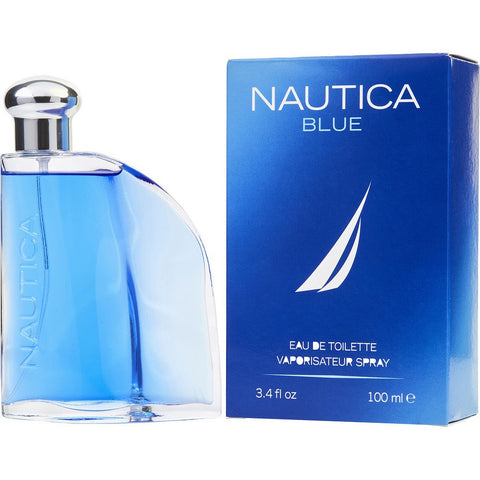Nyfashion101 Nautica Blue Eau De Toilette 3.4 Fl Oz (Pack Of 1) Notes Of Basil Jasmine And Cedarwood Men's Fragrance Long Lasting Everyday Fragrance Travel Size