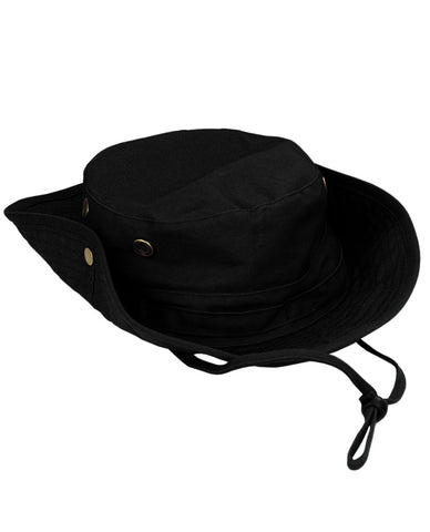 Nyfashion101 NYFASHION101 Men's Crushable Snap Brim Cotton Outdoor Bucket Sun Hat