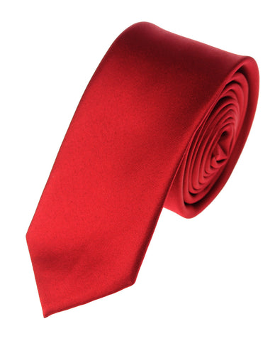 Nyfashion101 Mens Solid Color 2" Skinny Tie