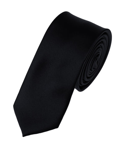 nyfashion101 Mens Solid Color 2" Skinny Tie