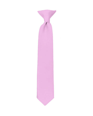Nyfashion101 NYfashion101 Boy's Solid Clip On Tie