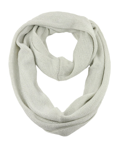 Nyfashion101 NYfashion101 Soft Warm Acrylic Infinity Scarf W/ Glittered Accent