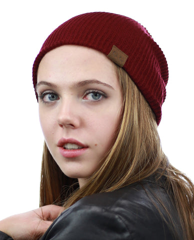nyfashion101 NYFASHION101 Unisex Comfort & Warm Knitted Daily Beanie Hat made in Korea