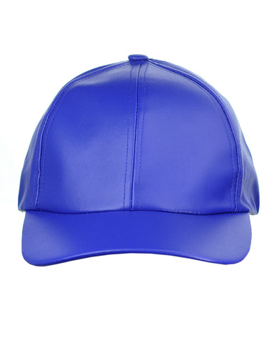 Nyfashion101 NYFASHION101 Unisex Soft PU Leather Precurved Baseball Cap