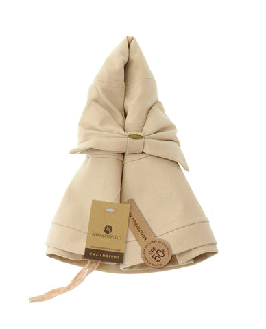 Nyfashion101 NYFASHION101 Women's Summer Packable Bow Accent Foldable Brim Beach Sun Hat