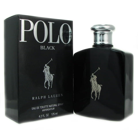 Nyfashion101 Ralph Lauren Polo Black Eau De Toilette Spray 4.2 Ounce