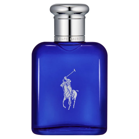 Nyfashion101 Ralph Lauren - Polo Blue - Eau De Toilette - Men's Cologne - Aquatic & Fresh - With Citrus Sage And Suede - Medium Intensity