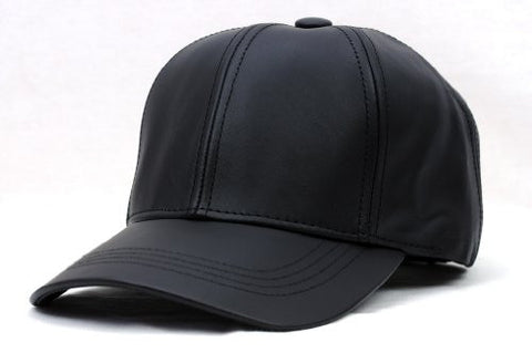 nyfashion101 Unisex Adjustable Genuine Leather Baseball Cap Hat