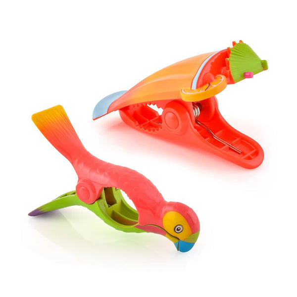 o2cool Boca Clip® Duo Parrot & Cocktail