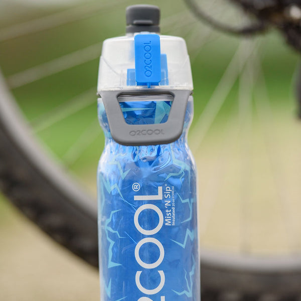 O2cool Mist 'N Sip® Blue Crackle
