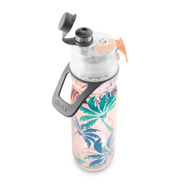 O2cool Mist 'N Sip® Pink Palm Tree