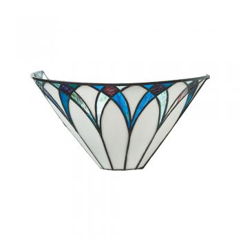 Oaks Lighting Allanton Tiffany Style Wall Light