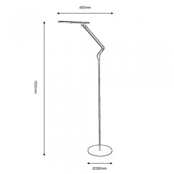 Oaks Lighting Broome LED Floor Light