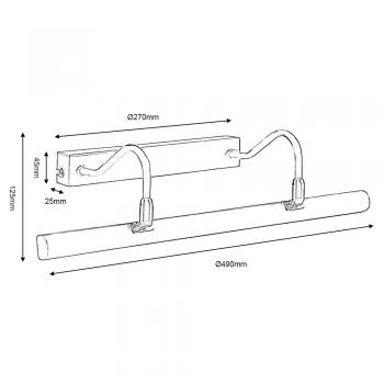 Oaks Lighting G9 Picture Light