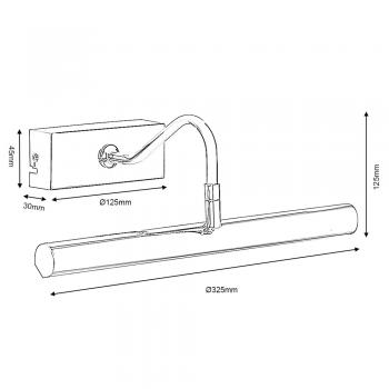 Oaks Lighting LED Picture Light
