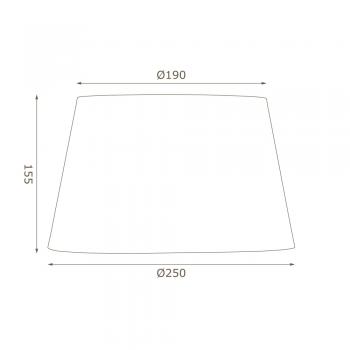 Oaks Lighting Linen Drum Shade