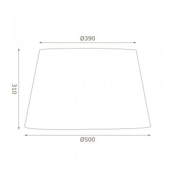 Oaks Lighting Linen Drum Shade