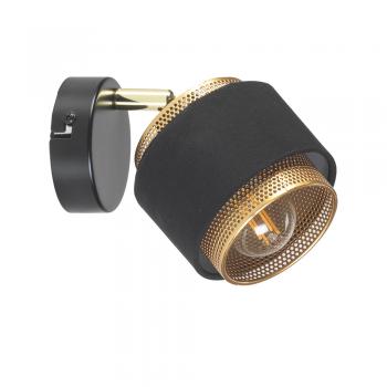 Oaks Lighting Loburn Single Wall Spot With Shade