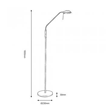 Oaks Lighting Metis Floor Light