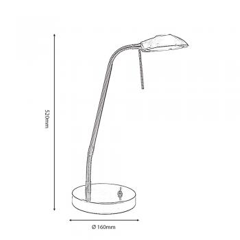 Oaks Lighting Metis LED Table Light