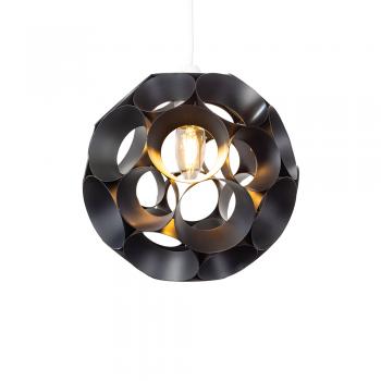oaks lighting Noda Black Metal Sphere 230mm