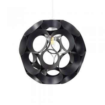 Oaks Lighting Noda Black Metal Sphere 280mm