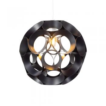 oaks lighting Noda Black Metal Sphere 280mm