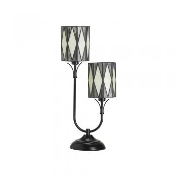 Oaks Lighting Safi Tiffany Table Lamp