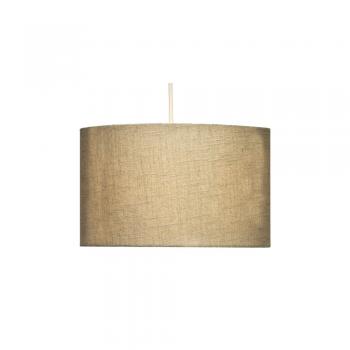 Oaks Lighting Straight Drum Linen Shade
