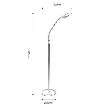 Oaks Lighting Surenta LED Floor Light