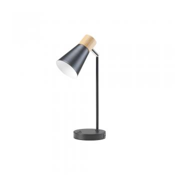 Oaks Lighting Sylva Table Lamp With USB