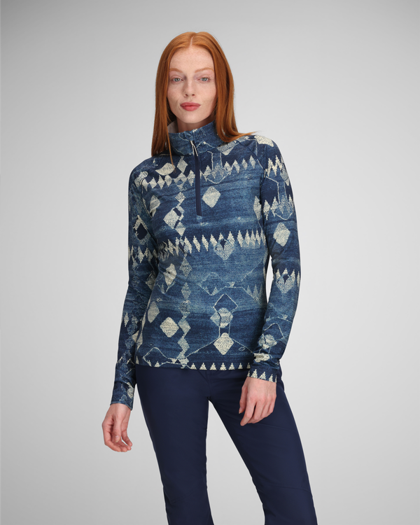 obermeyer Women’s ¼ Zip Baselayer Top